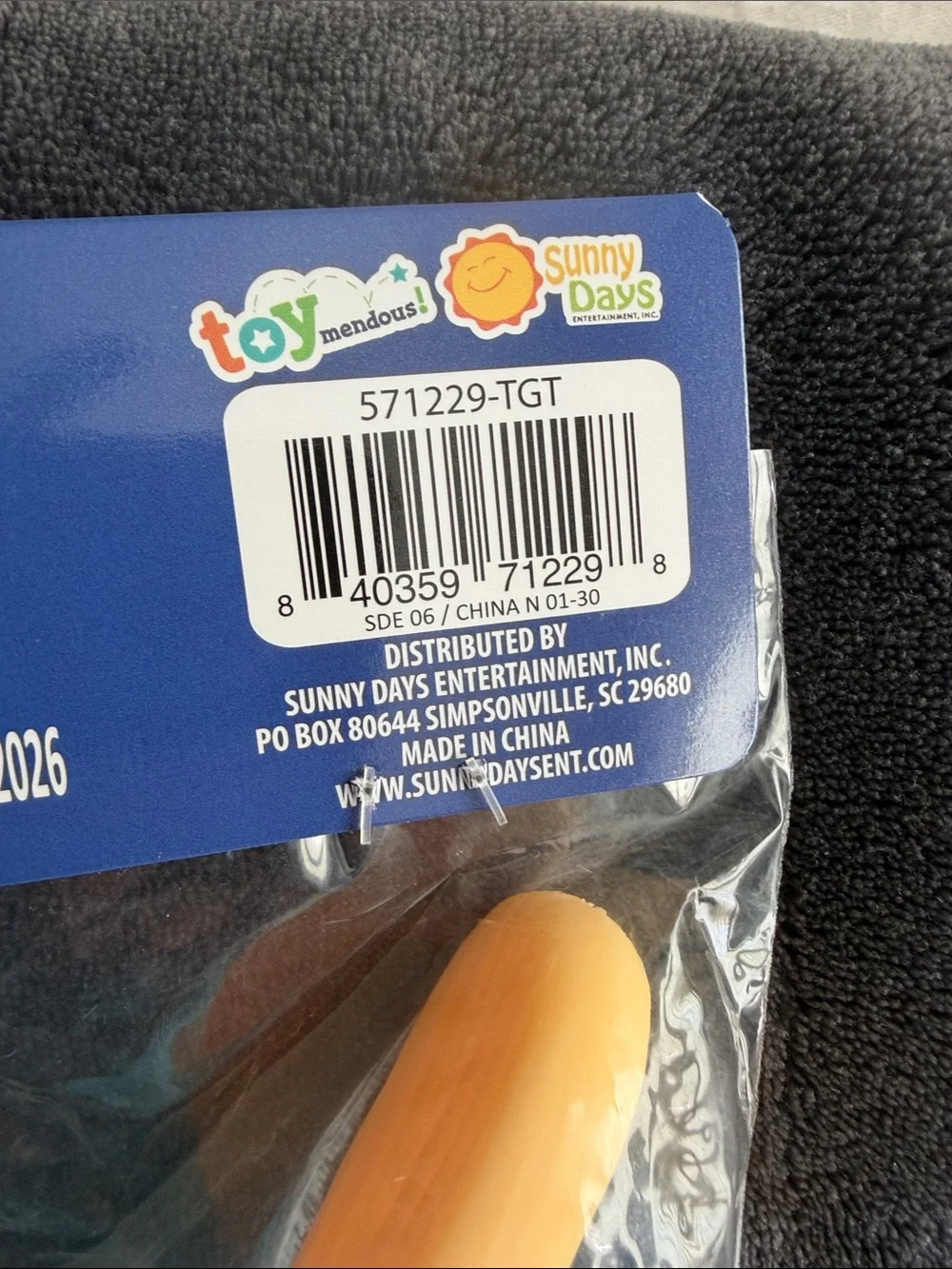 Sunny Days Squeezy Squish Popsicle Kids Toy - Red White Blue NWT - Picture 4 of 7